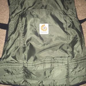 Ergo baby carrier with infant insert